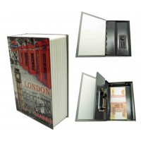 Книга сейф 18см с кодовым замком London